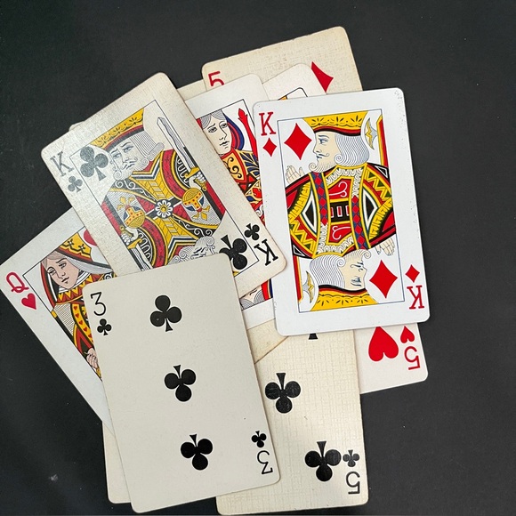 Playing Cards Vintage Single Swap Lot Of 14 Cards Unique Mix 1940s-1960s - Picture 7 of 7